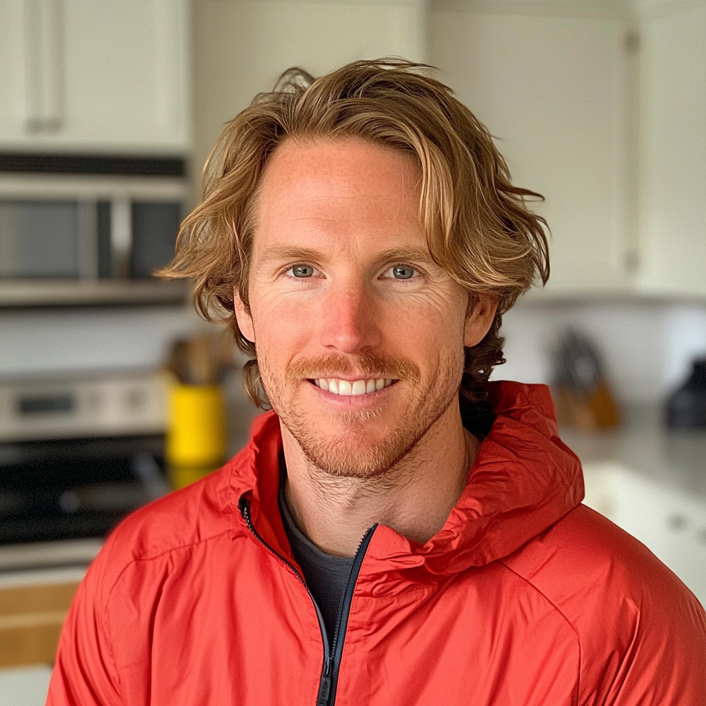 A man standing in a kitchen | Source: Midjourney
