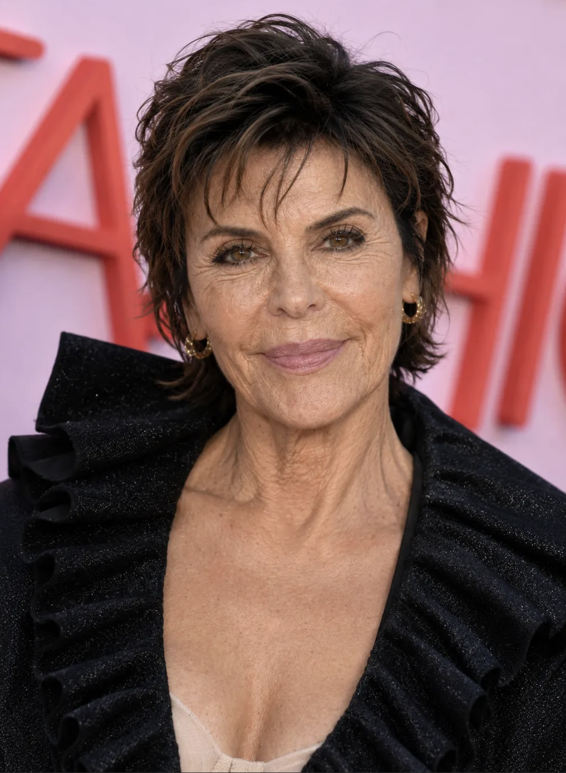 AI presents a hypothetical alternative appearance for Lisa Rinna. Rinna told Forbes that she had her lips done at 24 and jokingly called herself "the lip pioneer." | Source: ChatGPT and Gemini