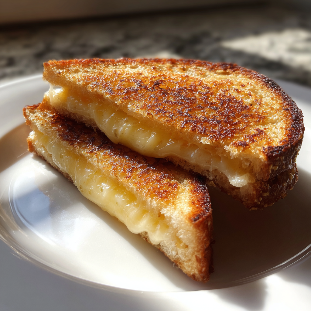 A grilled cheese sandwich | Source: Midjourney