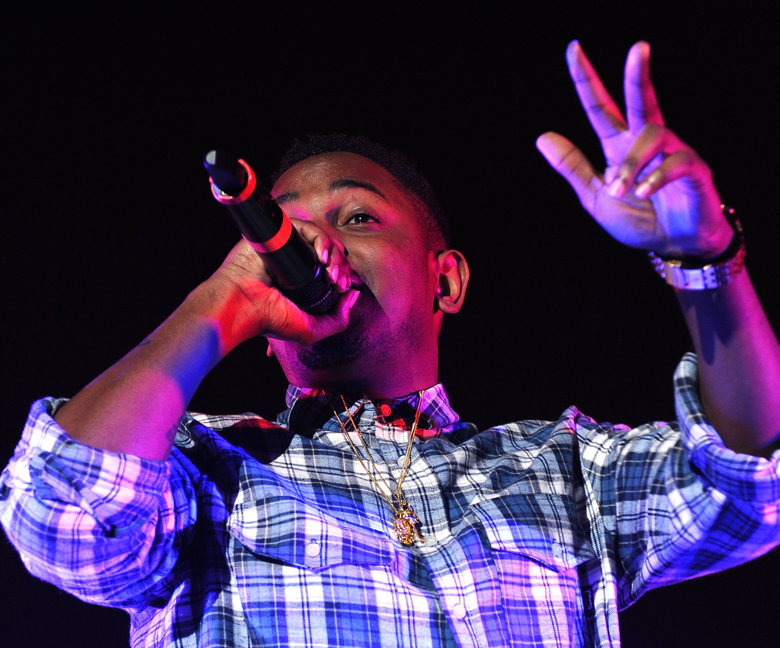 Kendrick Lamar, opening for Drake as part of Drake's "Club Paradise Tour," at the Event Center Arena on March 10, 2012, in San Jose, California | Source: Getty Images