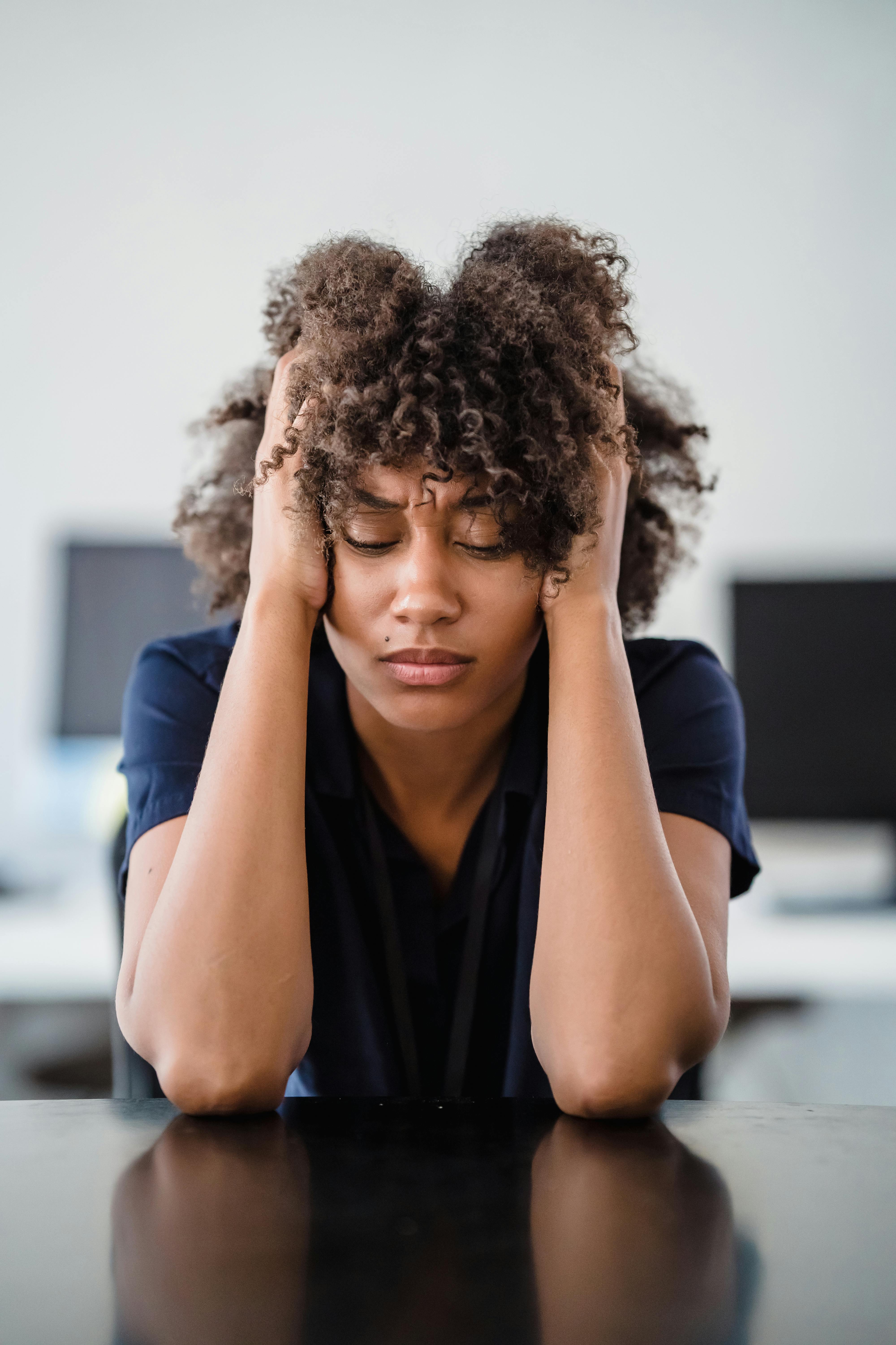 A stressed-out woman | Source: Pexels