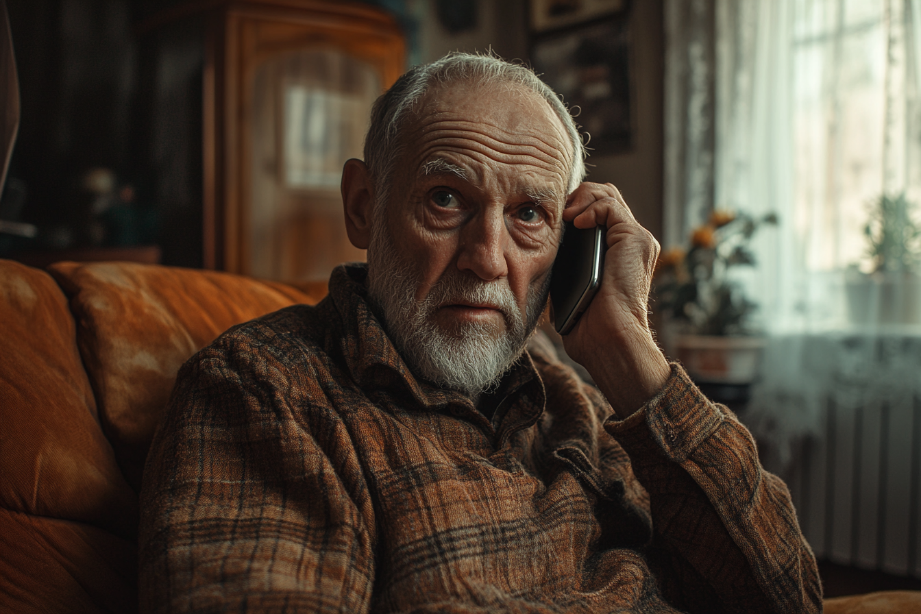 A man making a phone call | Source: Midjourney