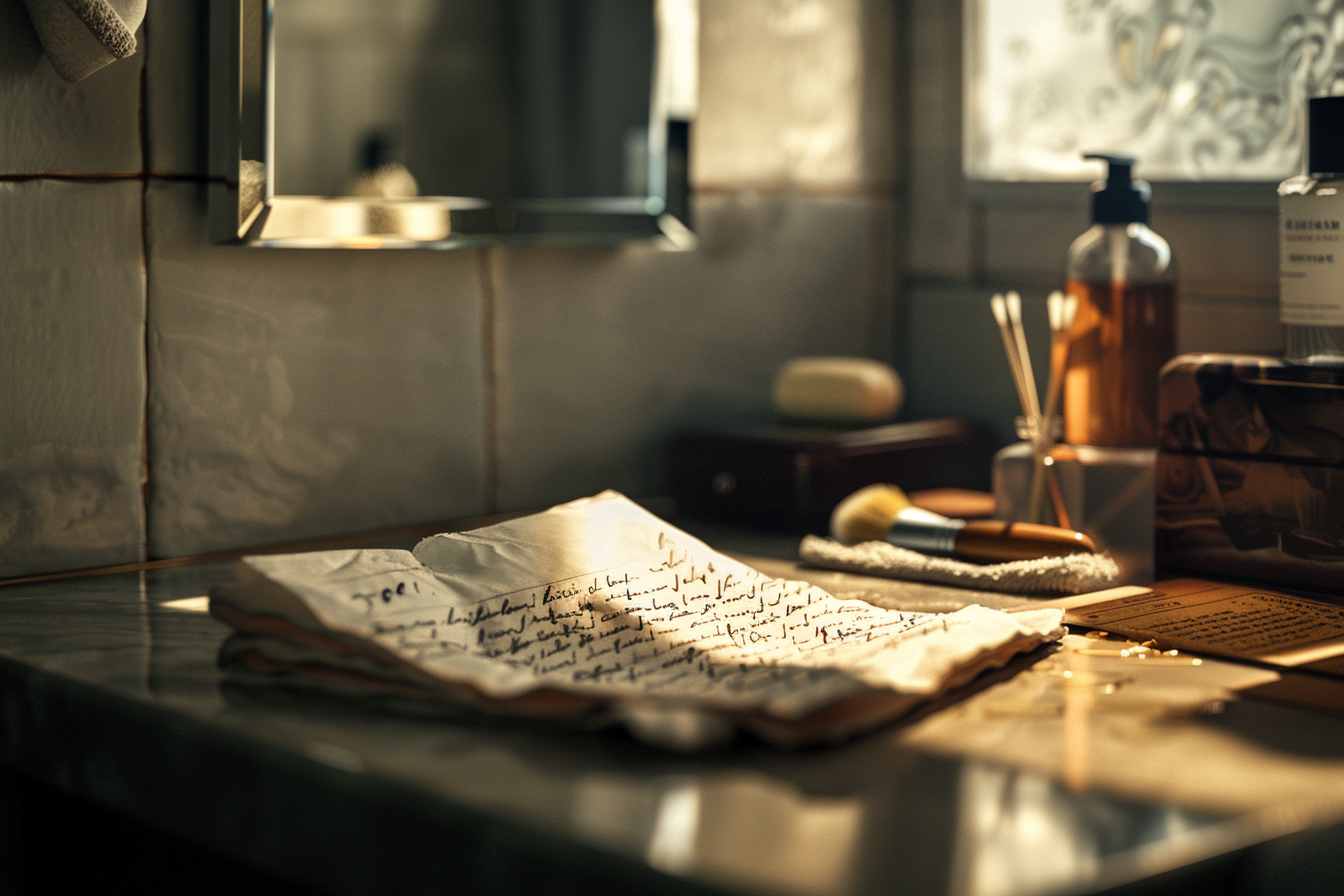 A handwritten note | Source: Midjourney