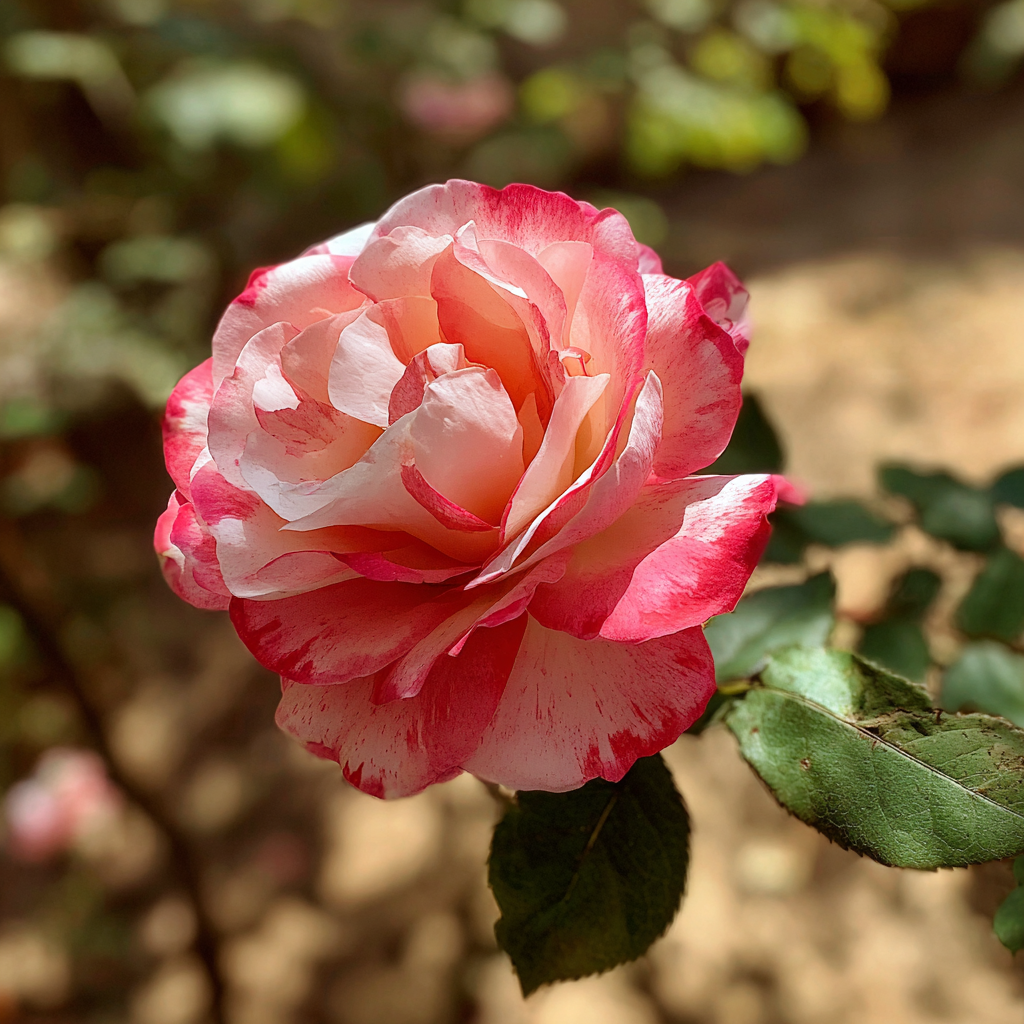 A close up of a beautiful pink rose | Source: Midjourney