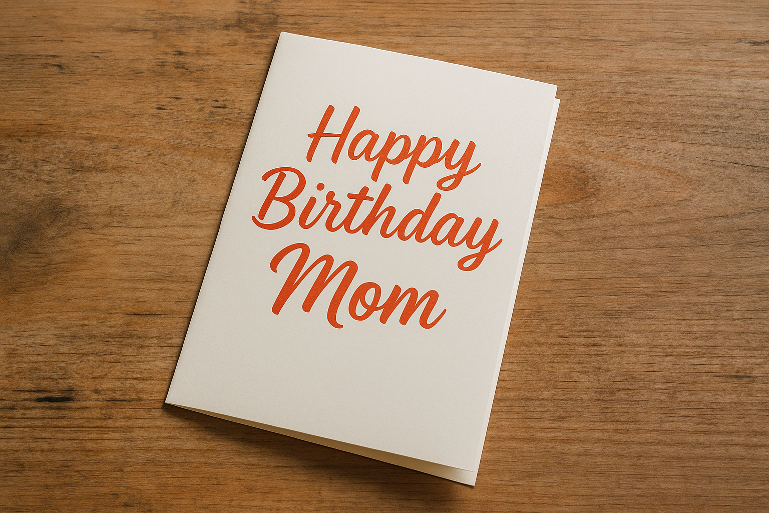 A birthday card on a table| Source: Sora