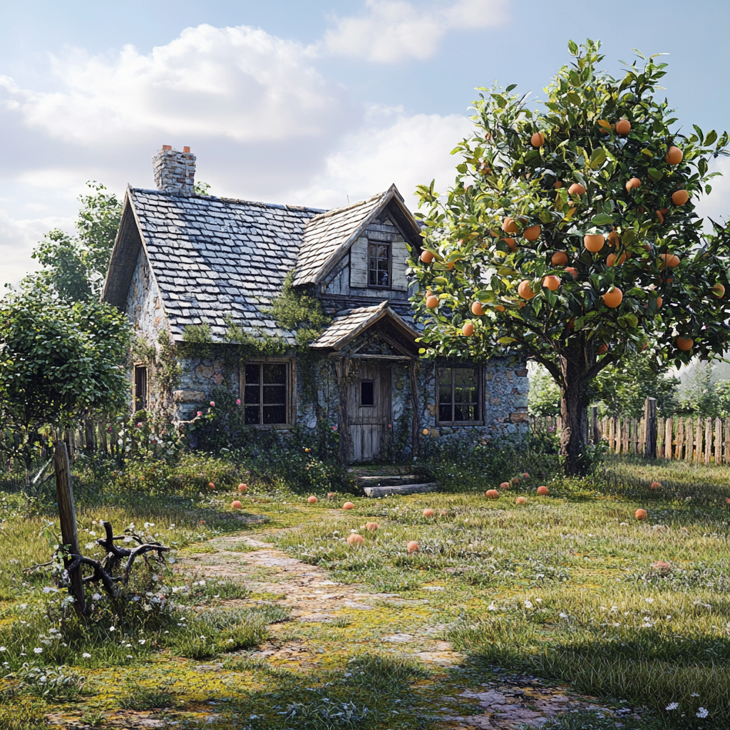 An old cottage | Source: Midjourney