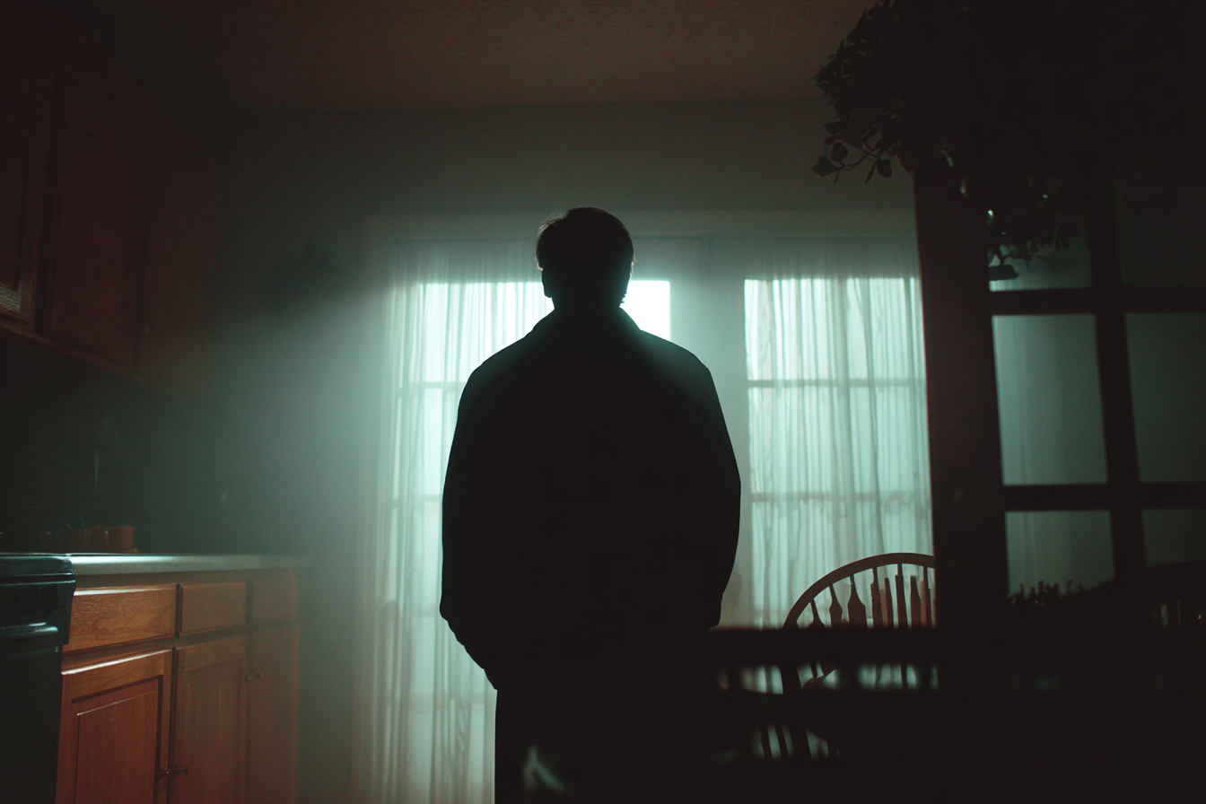 A silhouette of a man | Source: Midjourney