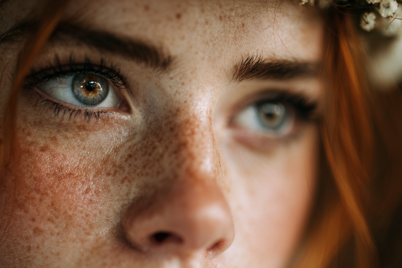 Close up of a concerned woman's eyes | Source: Midjourney