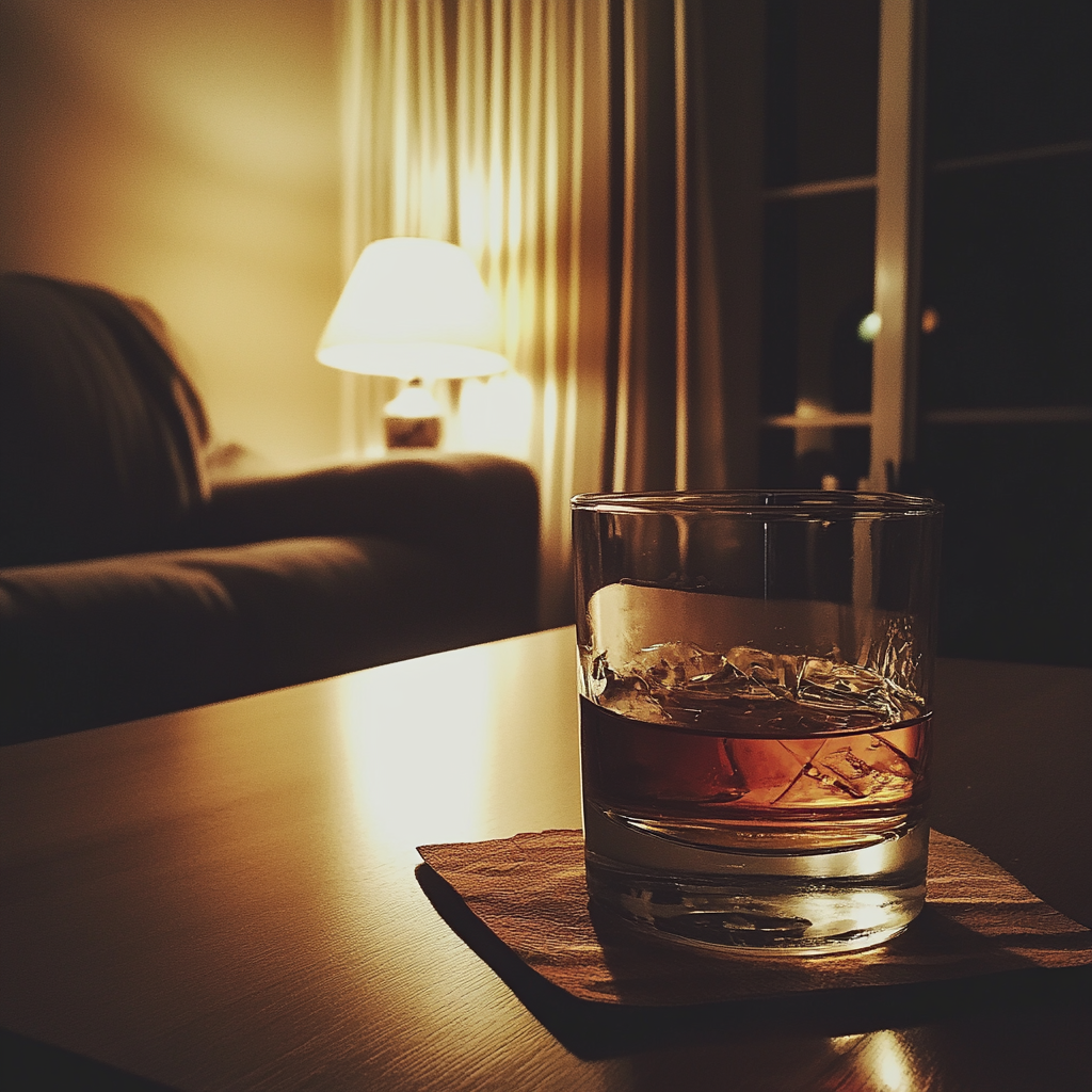 A glass of whiskey | Source: Midjourney