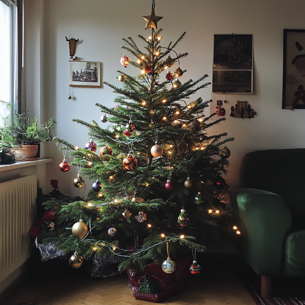 A second-hand Christmas tree | Source: Midjourney