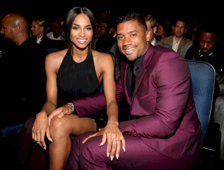 Ciara and Russell Wilson at The 2015 ESPYS at Microsoft Theater on July 15, 2015 in Los Angeles, California. | Photo by Kevin Mazur/WireImage