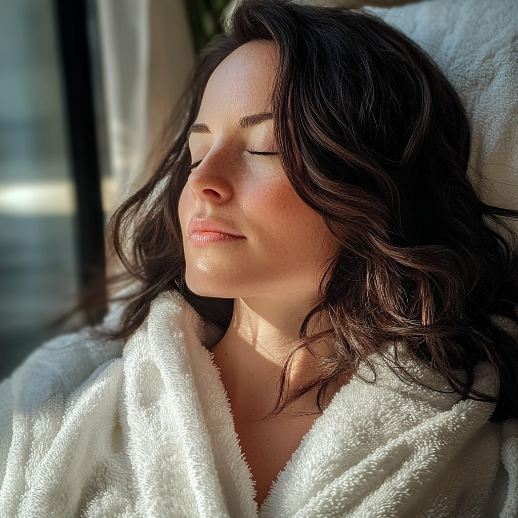 Une femme dans un spa | Source : Midjourney