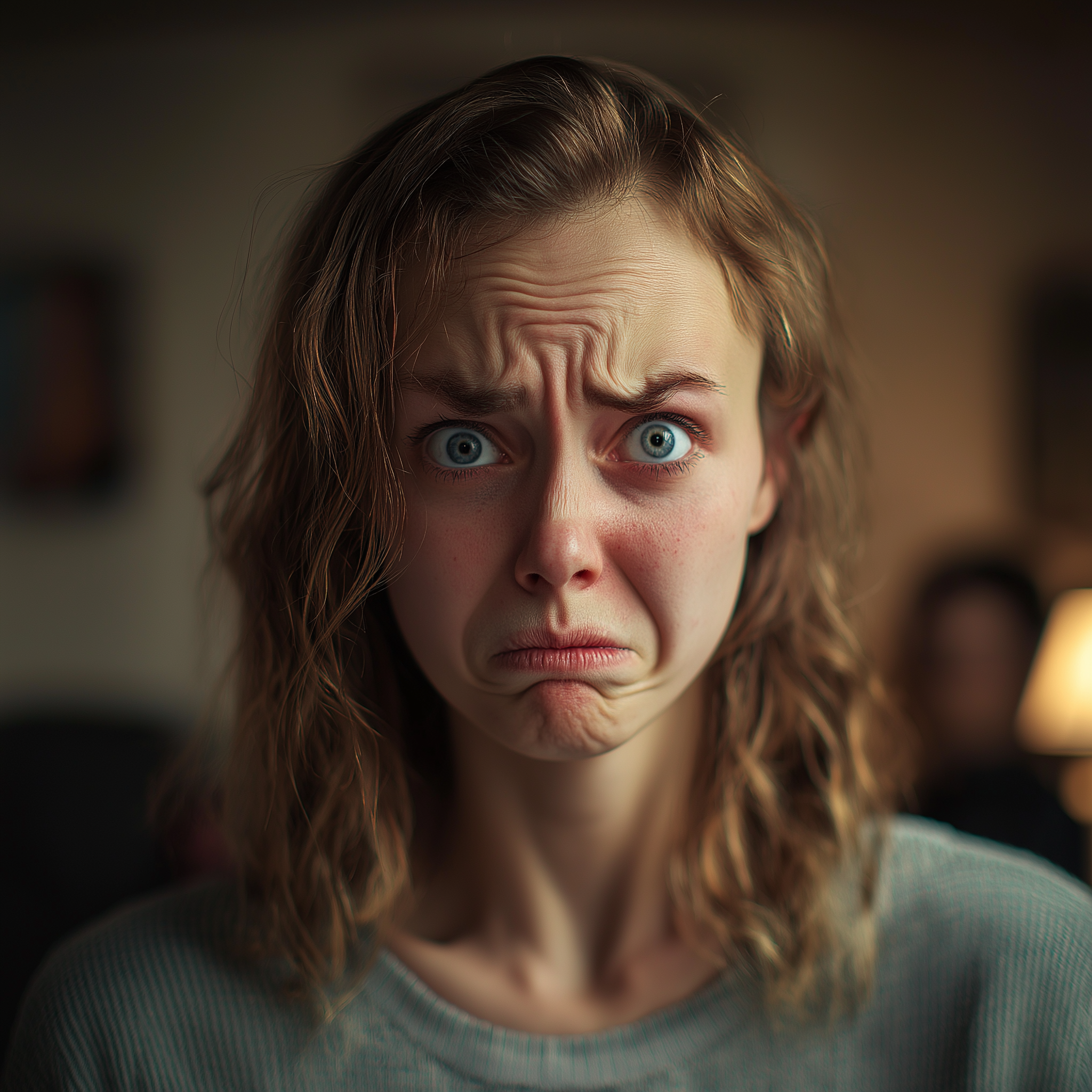 An extremely upset woman | Source: Midjourney