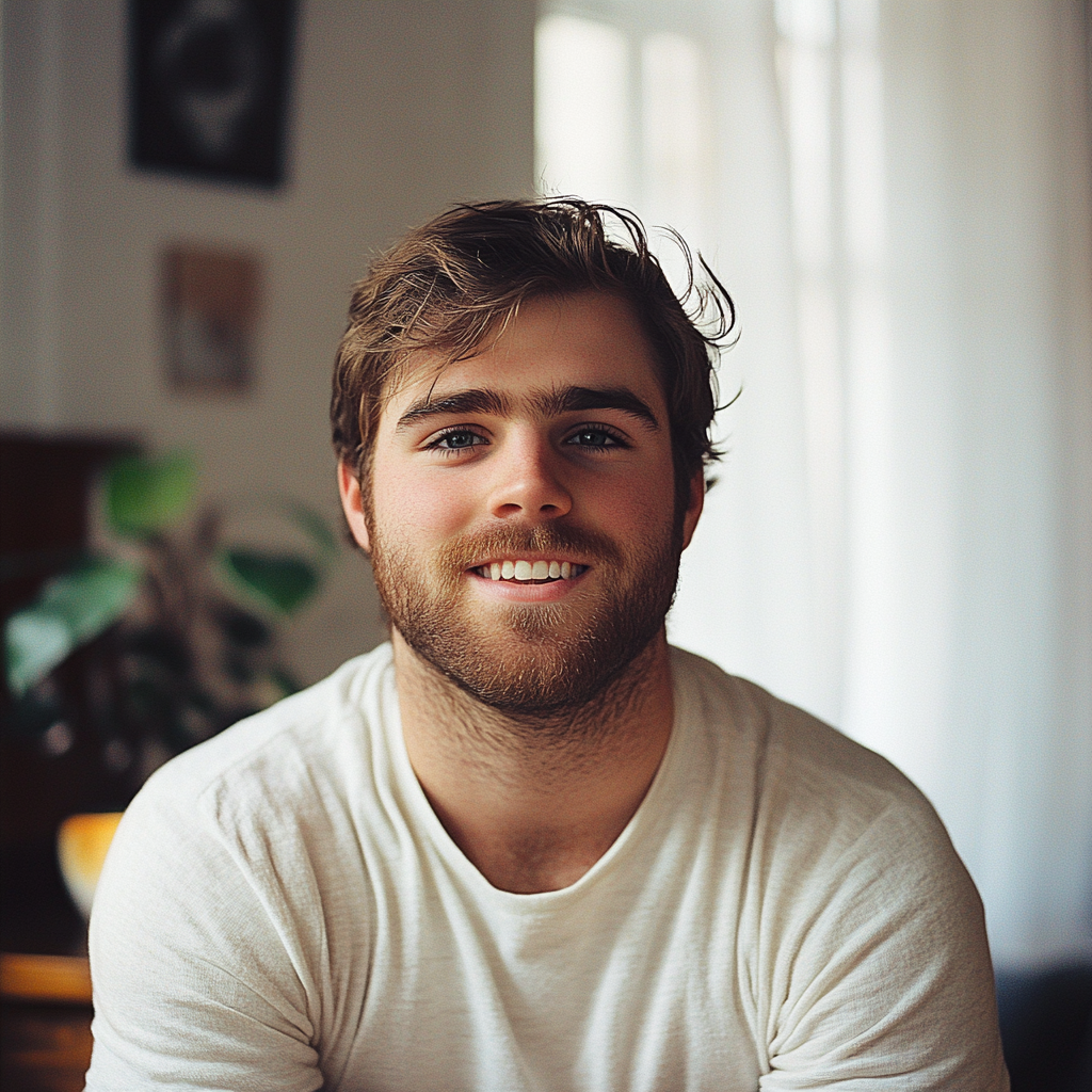 A happy man | Source: Midjourney