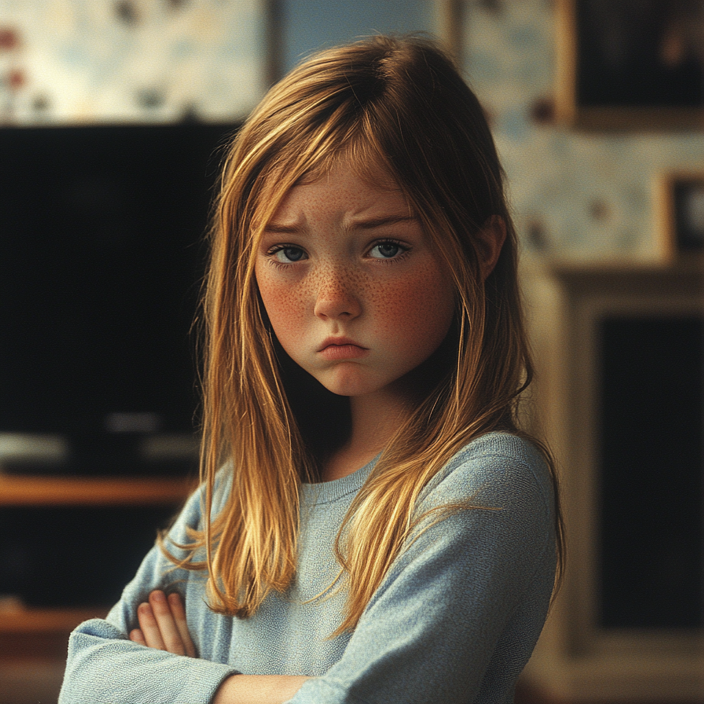 An angry young girl | Source: Midjourney