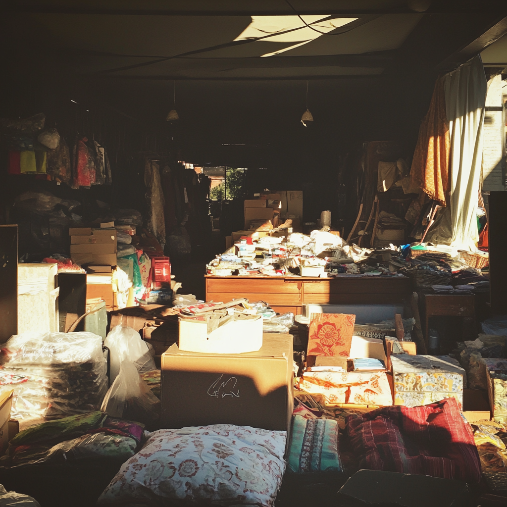 A flea market | Source: Midjourney