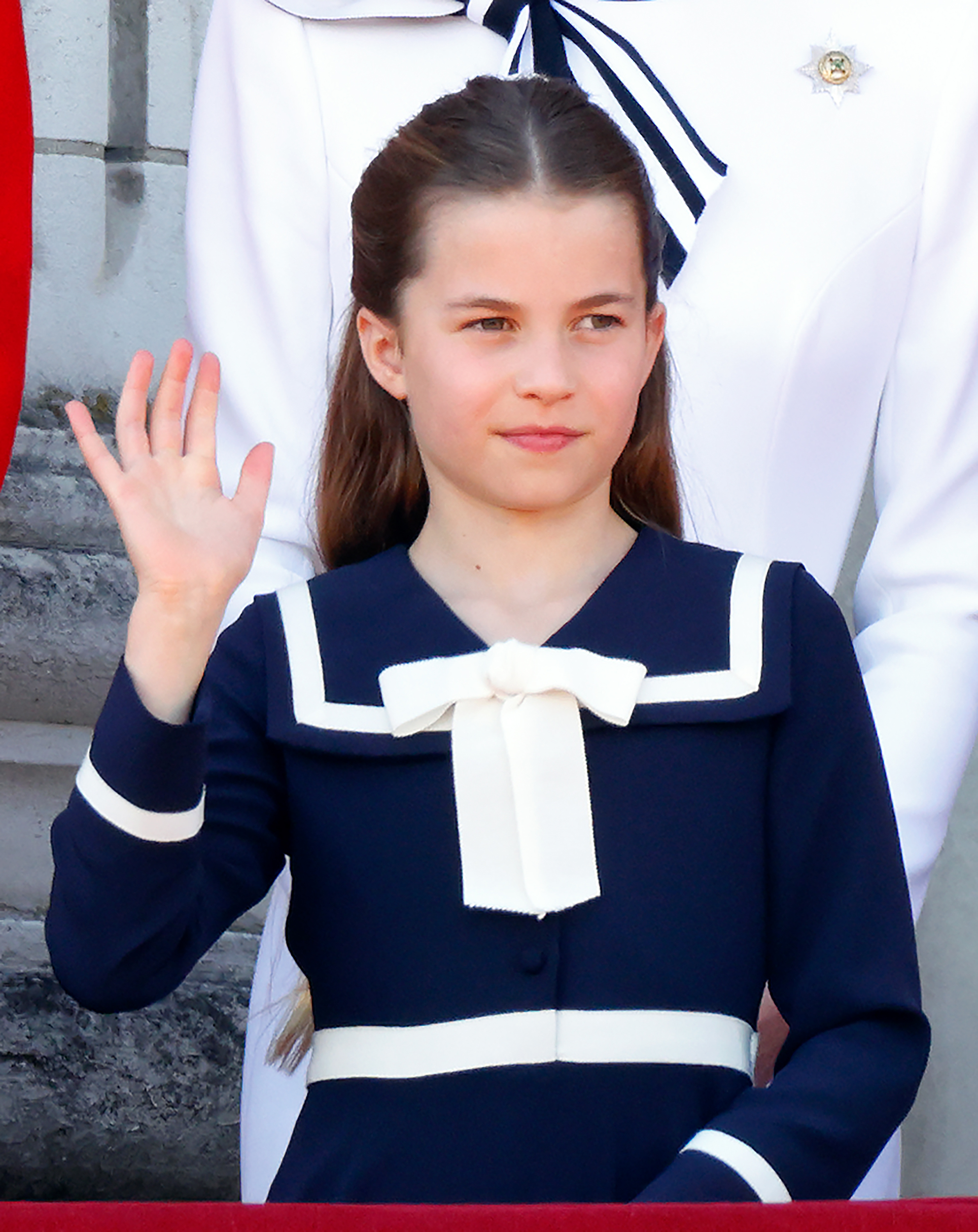 Princess Charlotte attending Trooping the Colour on June 15, 2024 in London, England | Source: Getty Images