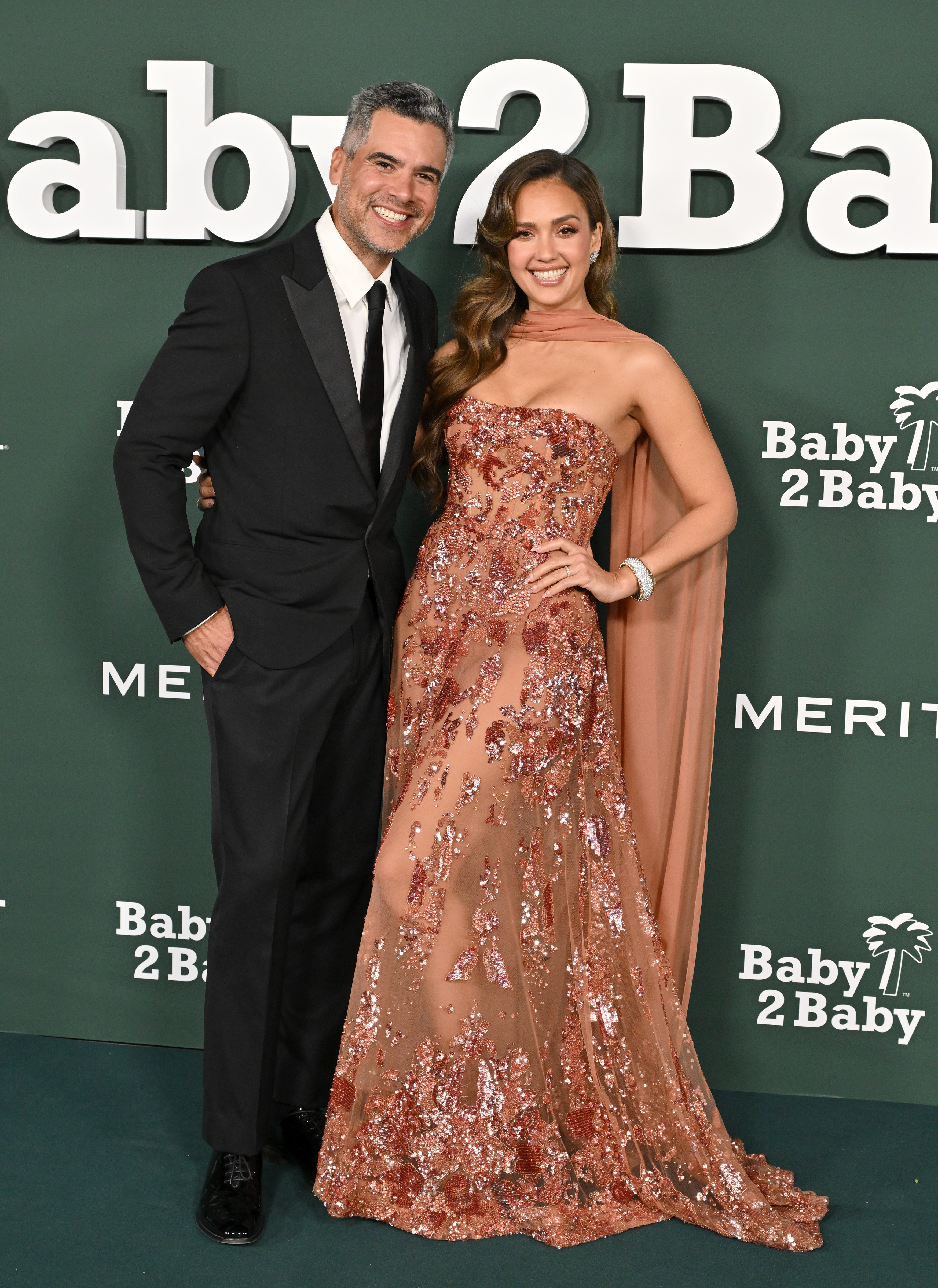 Cash Warren and Jessica Alba attend the Baby2Baby Gala at Pacific Design Center on November 9, 2024 in West Hollywood, California. | Source: Getty Images