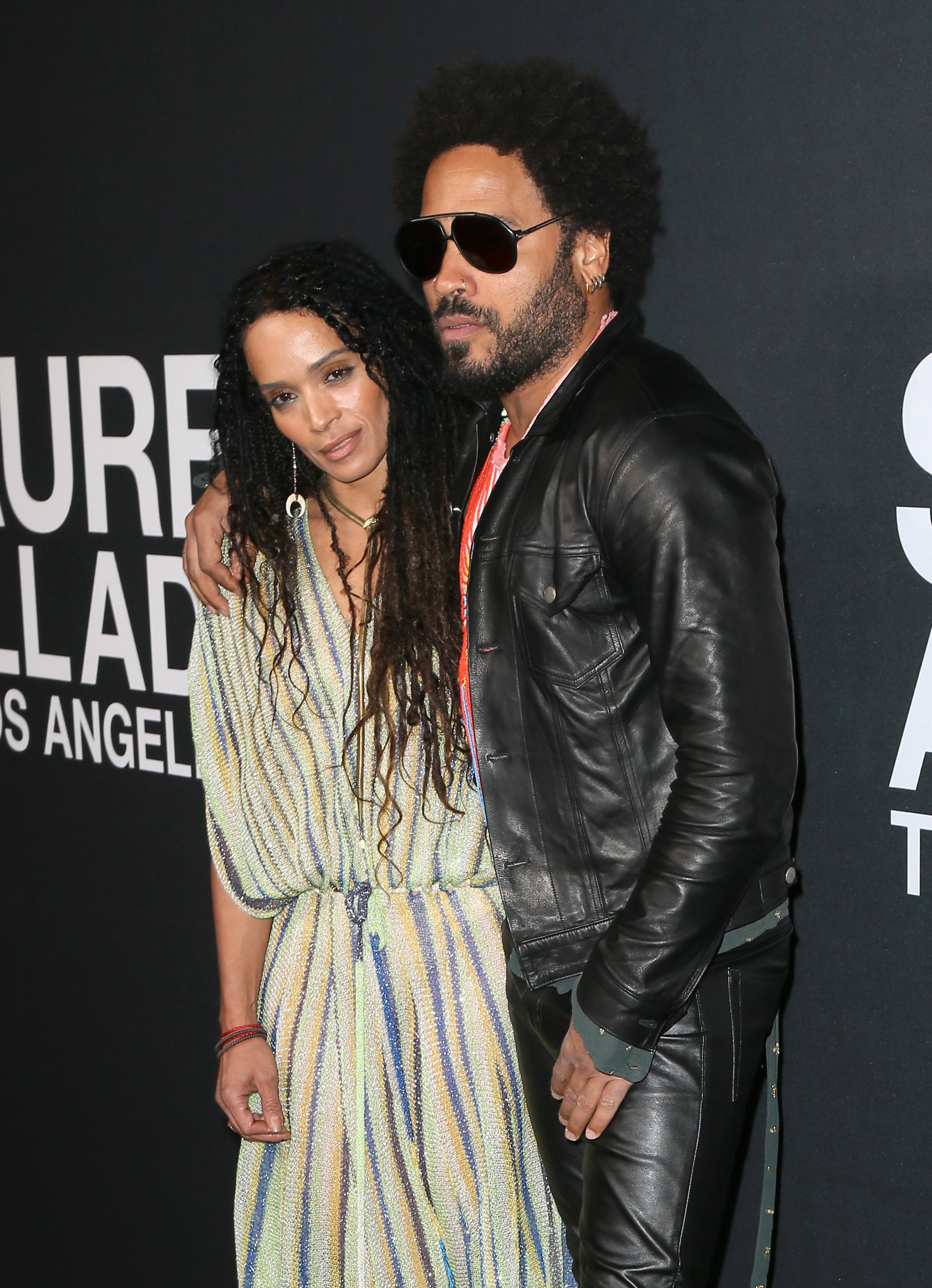 Lisa Bonet and Lenny Kravitz attend Saint Laurent at Hollywood Palladium on February 10, 2016 in Los Angeles, California | Source: Getty Images