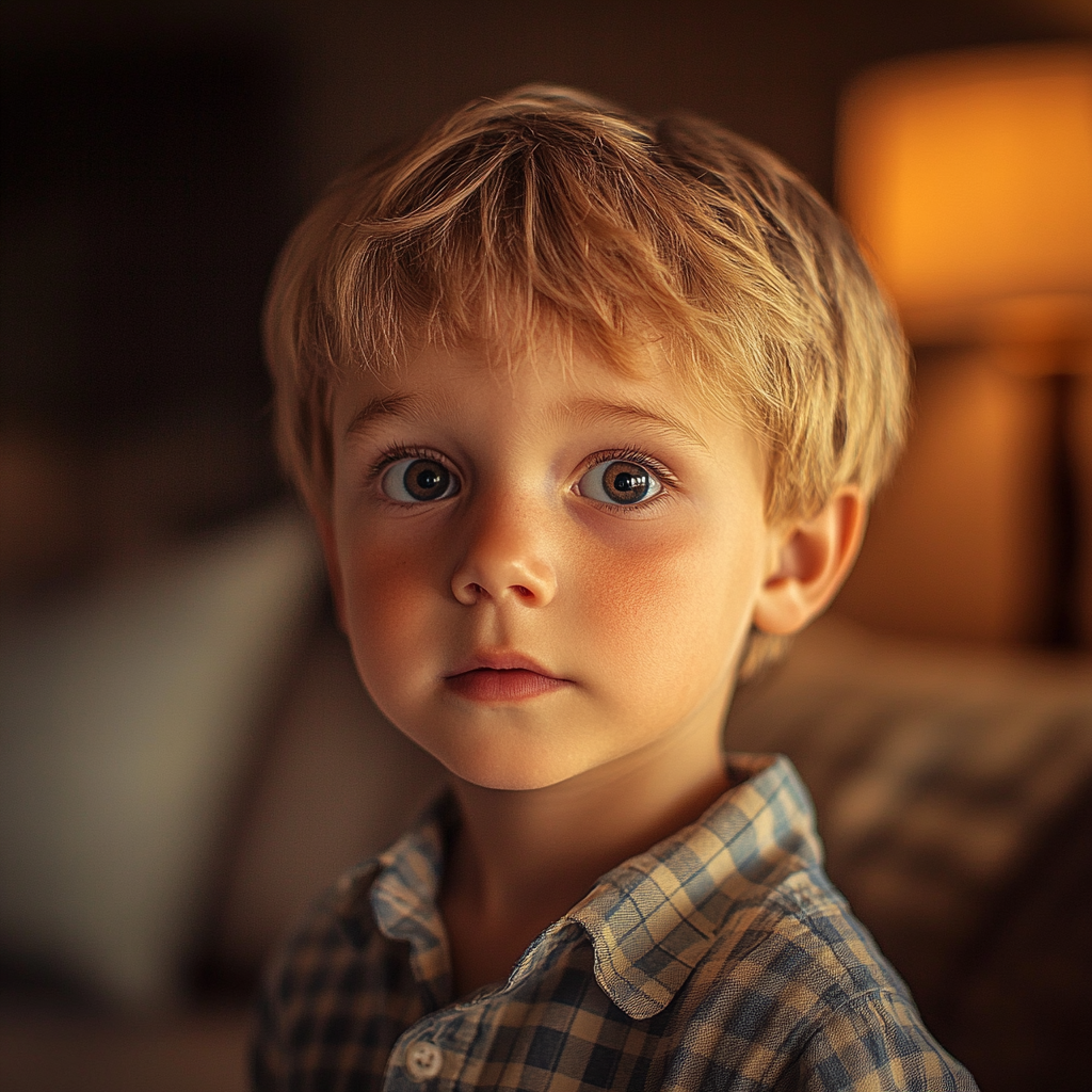 A little boy with curious eyes | Source: Midjourney