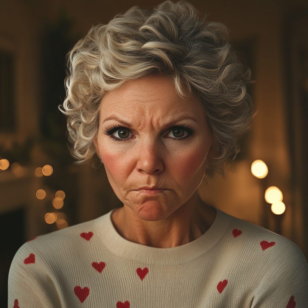 An annoyed older woman | Source: Midjourney