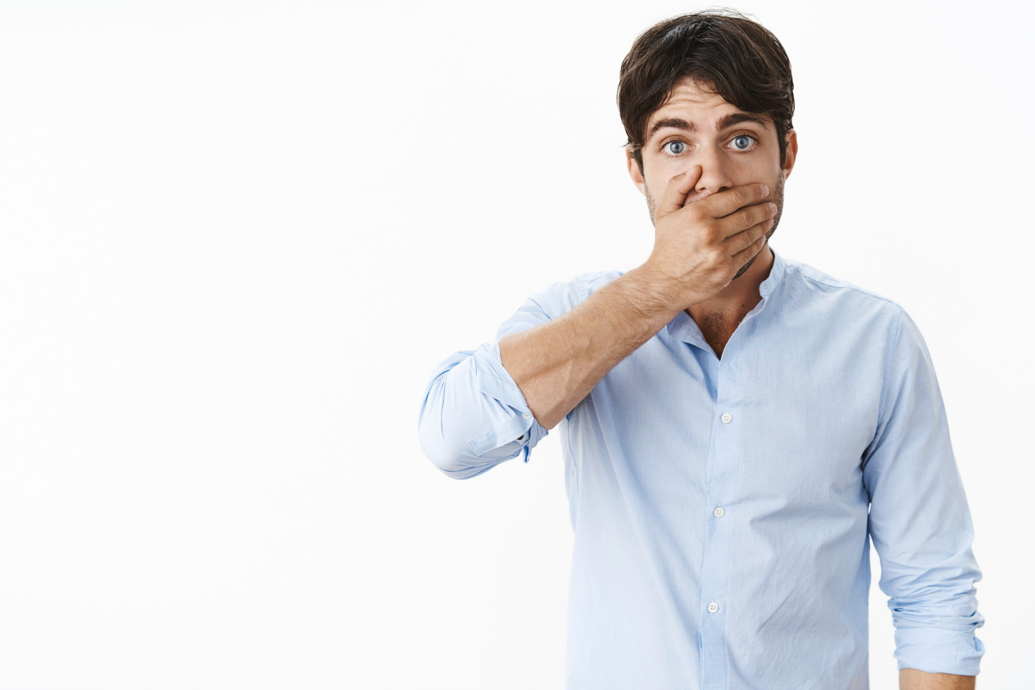 A shocked man | Source: Freepik