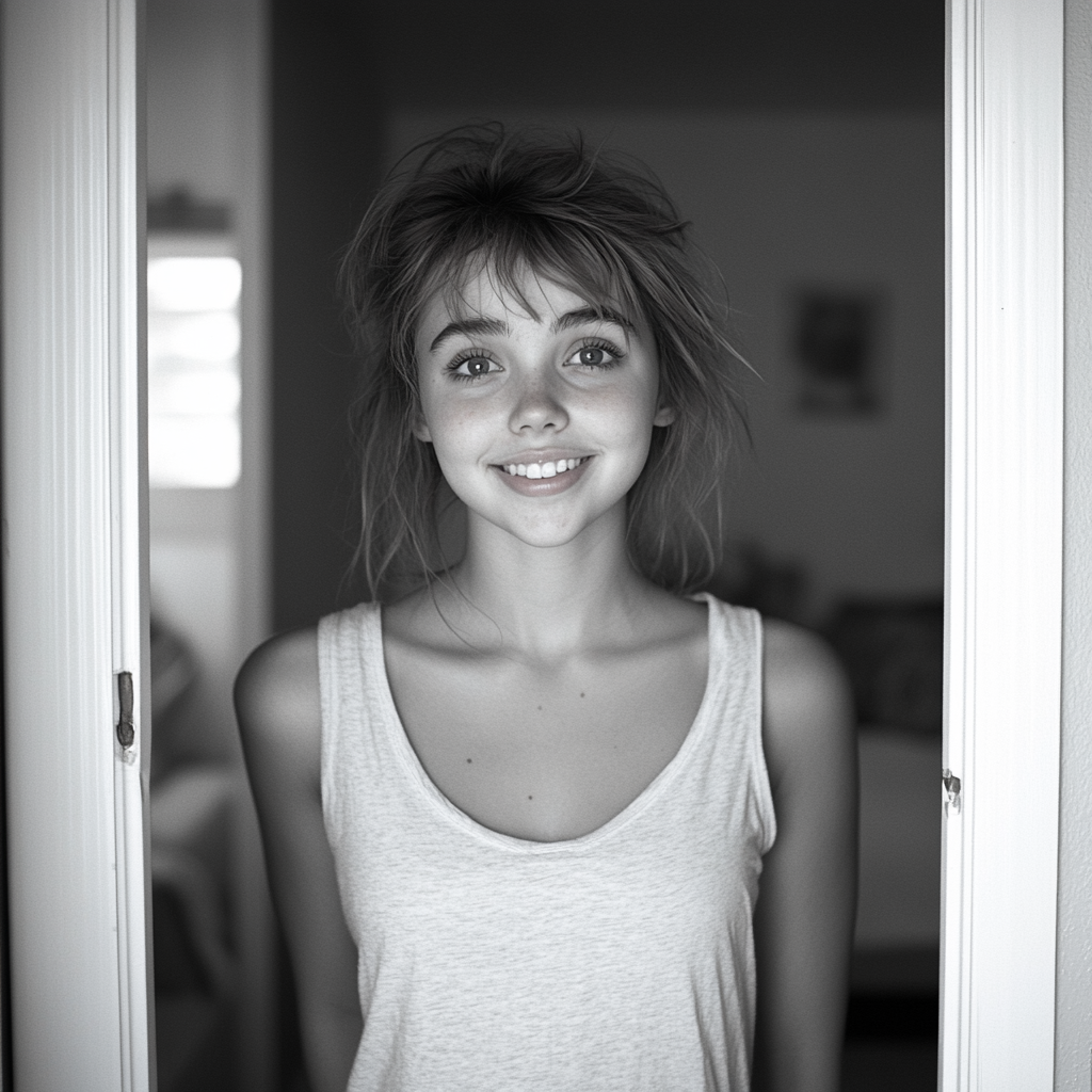 A happy woman | Source: Midjourney