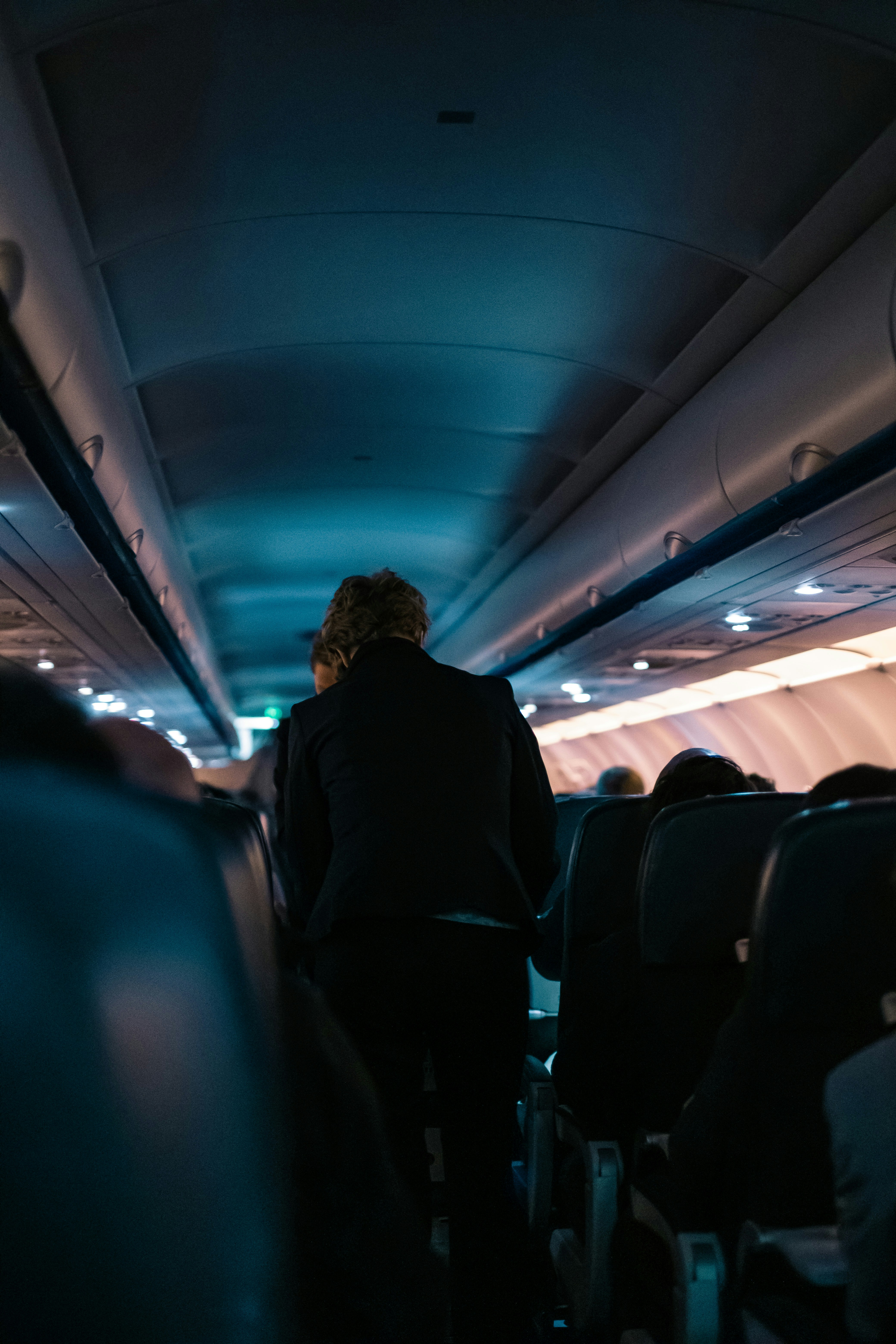 Man inside a plane | Source: Unsplash