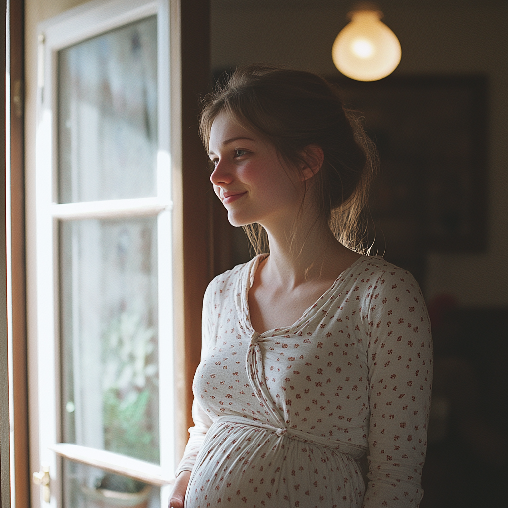 A confident pregnant woman | Source: Midjourney