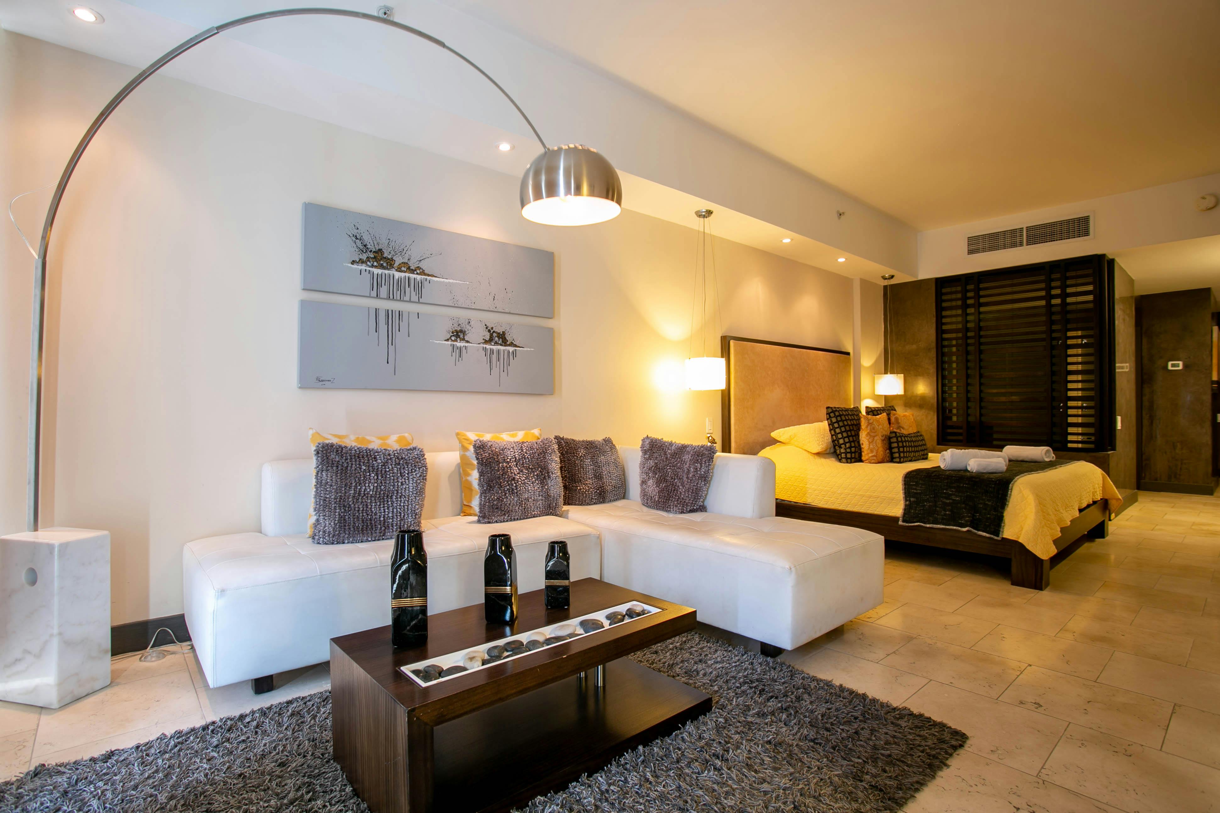 A hotel suite | Source: Midjourney