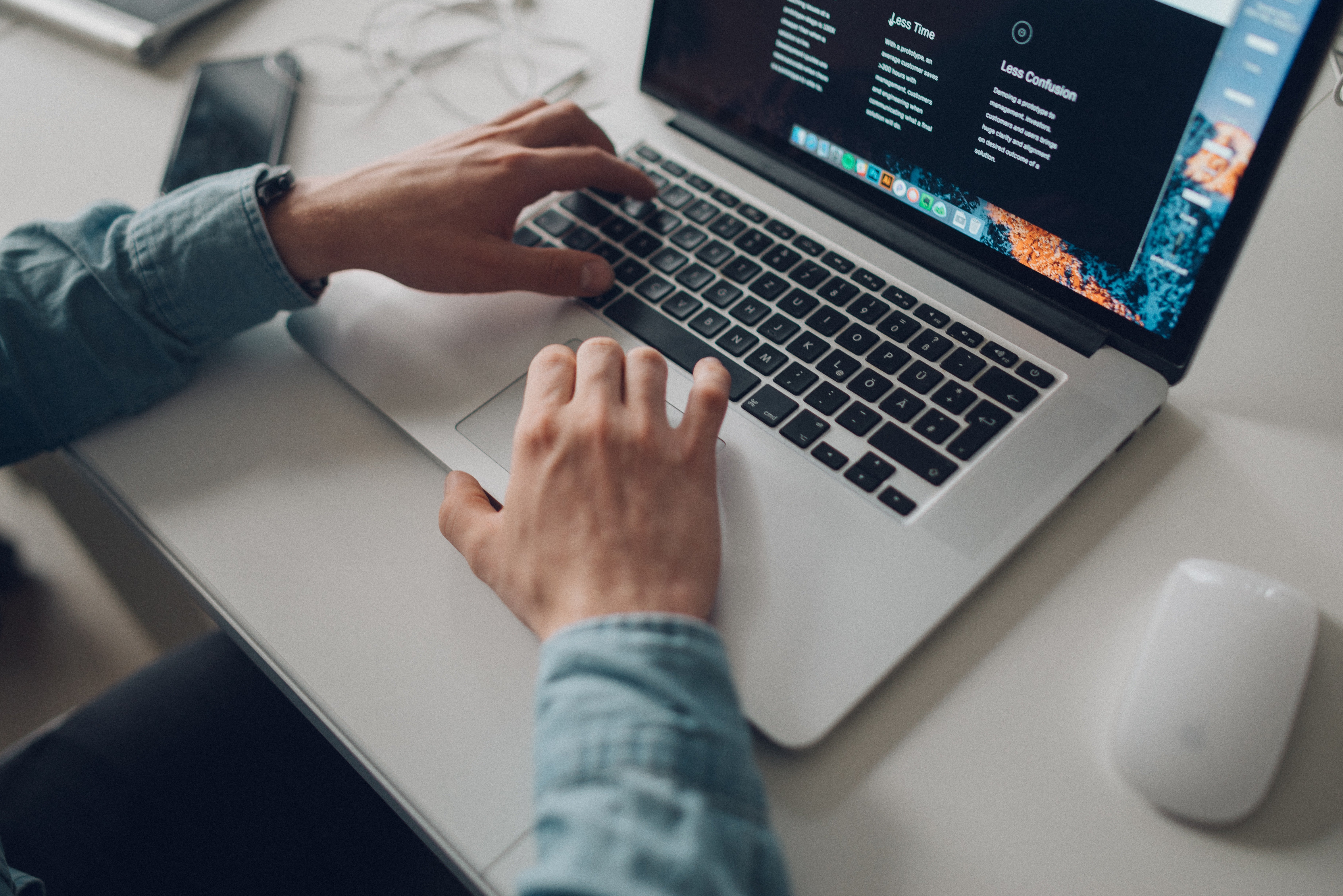 John realized his email had been hacked. | Source: Unsplash