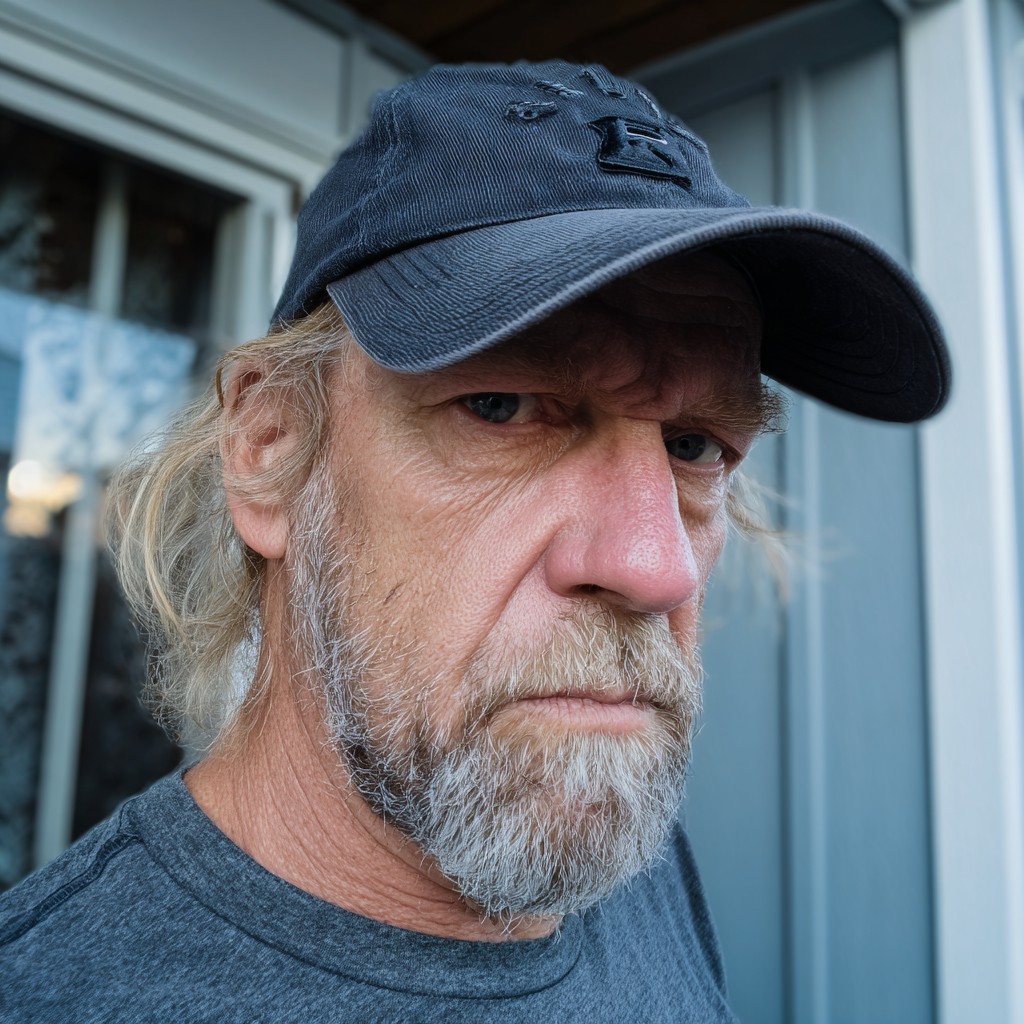 A close up of an upset older man | Source: Midjourney