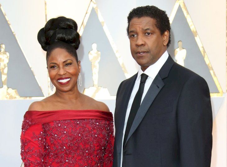 Denzel Washington and Pauletta Washington at the 89th Annual Academy Awards on February 26, 2017, in Hollywood, California. | Photo by Dan MacMedan/Getty Images