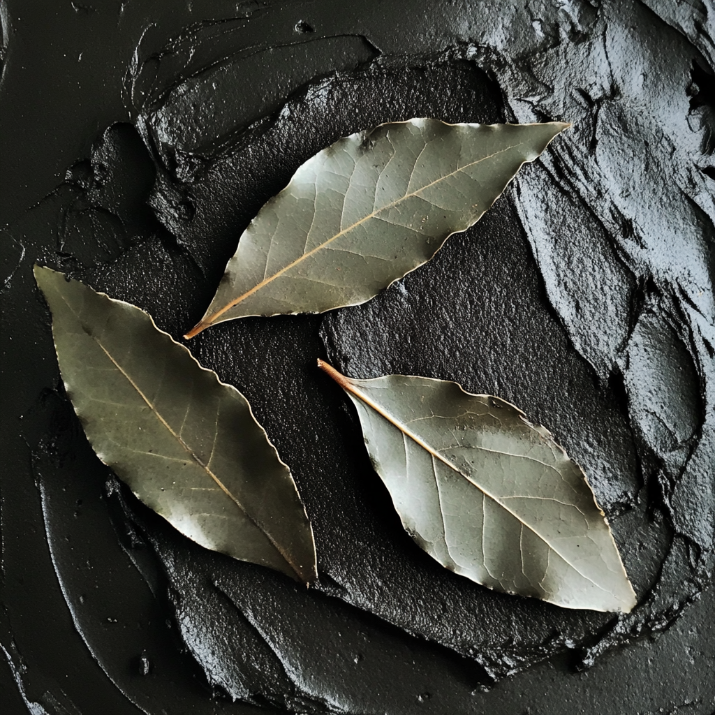 Bay leaves mixed into cake batter | Source: Midjourney