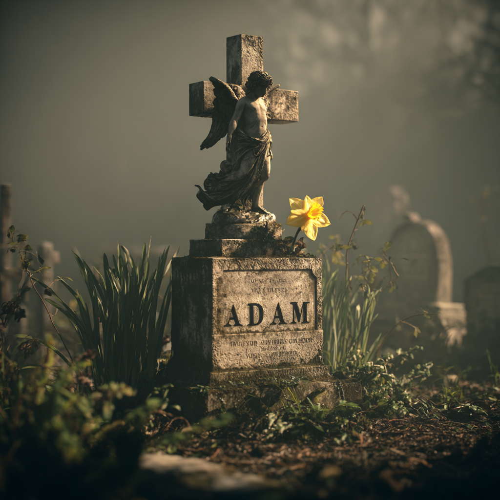 A man's grave | Source: Midjourney