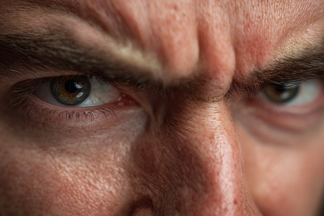 A close-up shot of a man's eyes | Source: Midjourney