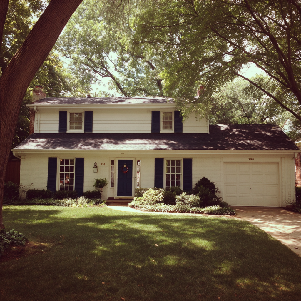 The exterior of a home | Source: Midjourney