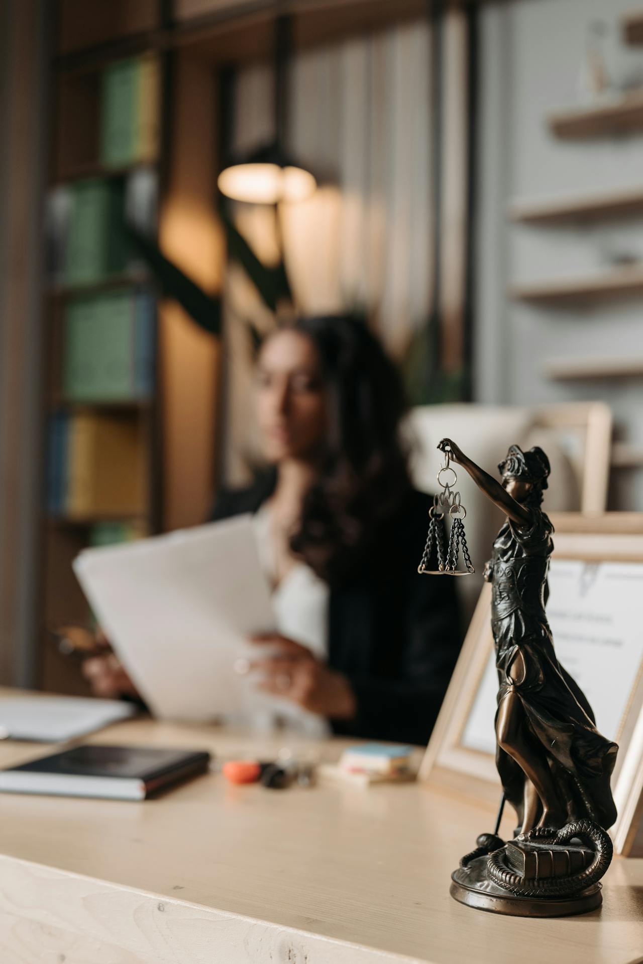 A lawyer in her office | Source: Pexels