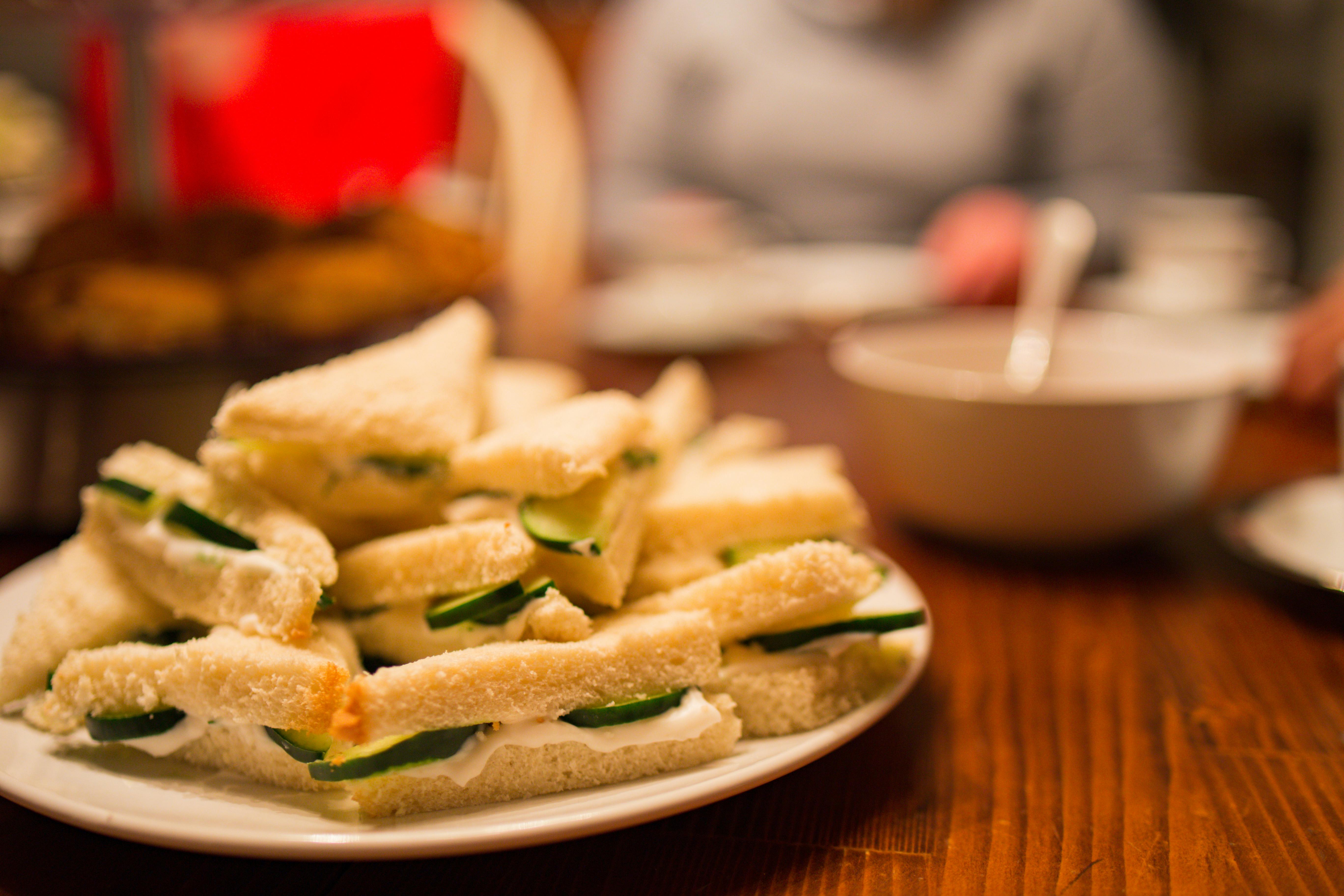 A plate of sandwiches on a table | Source: Pexels