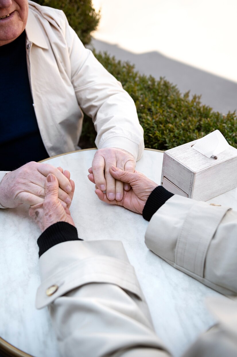 A couple holding hands | Source: Freepik