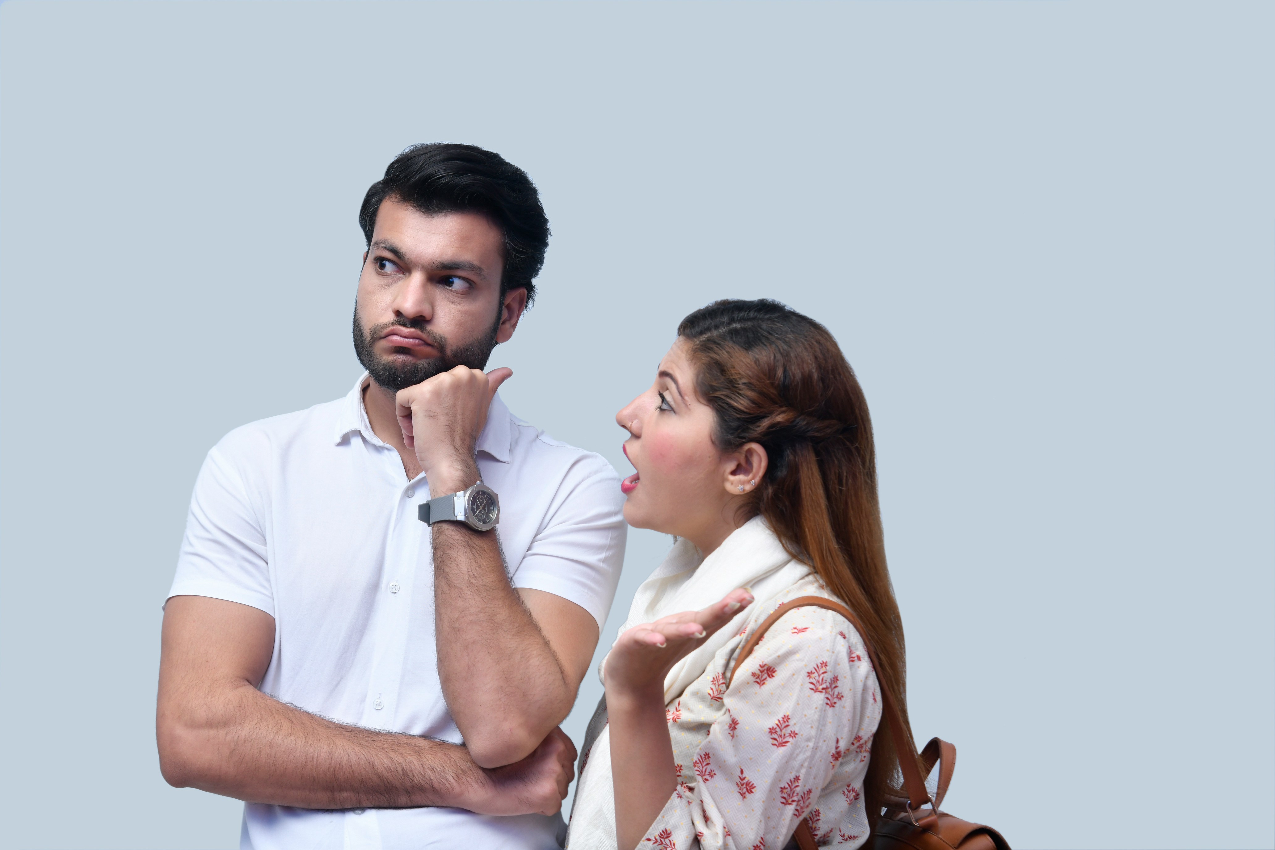 Woman confronting a man | Source: Unsplash
