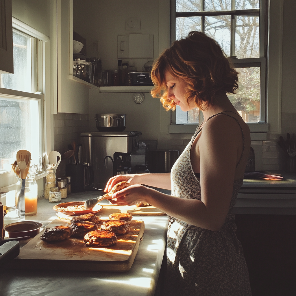 A woman busy in the kitchen | Source: Midjourney