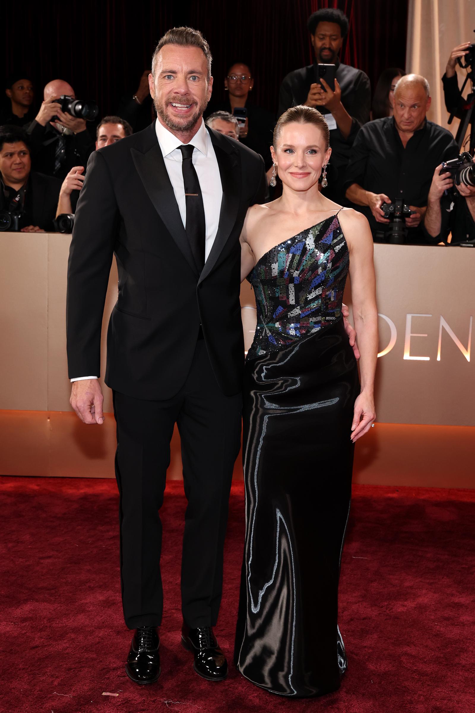 Dax Shepard and Kristen Bell attend the 83rd Annual Golden Globe Awards at The Beverly Hilton on January 11, 2026 in Beverly Hills, California. | Source: Getty Images