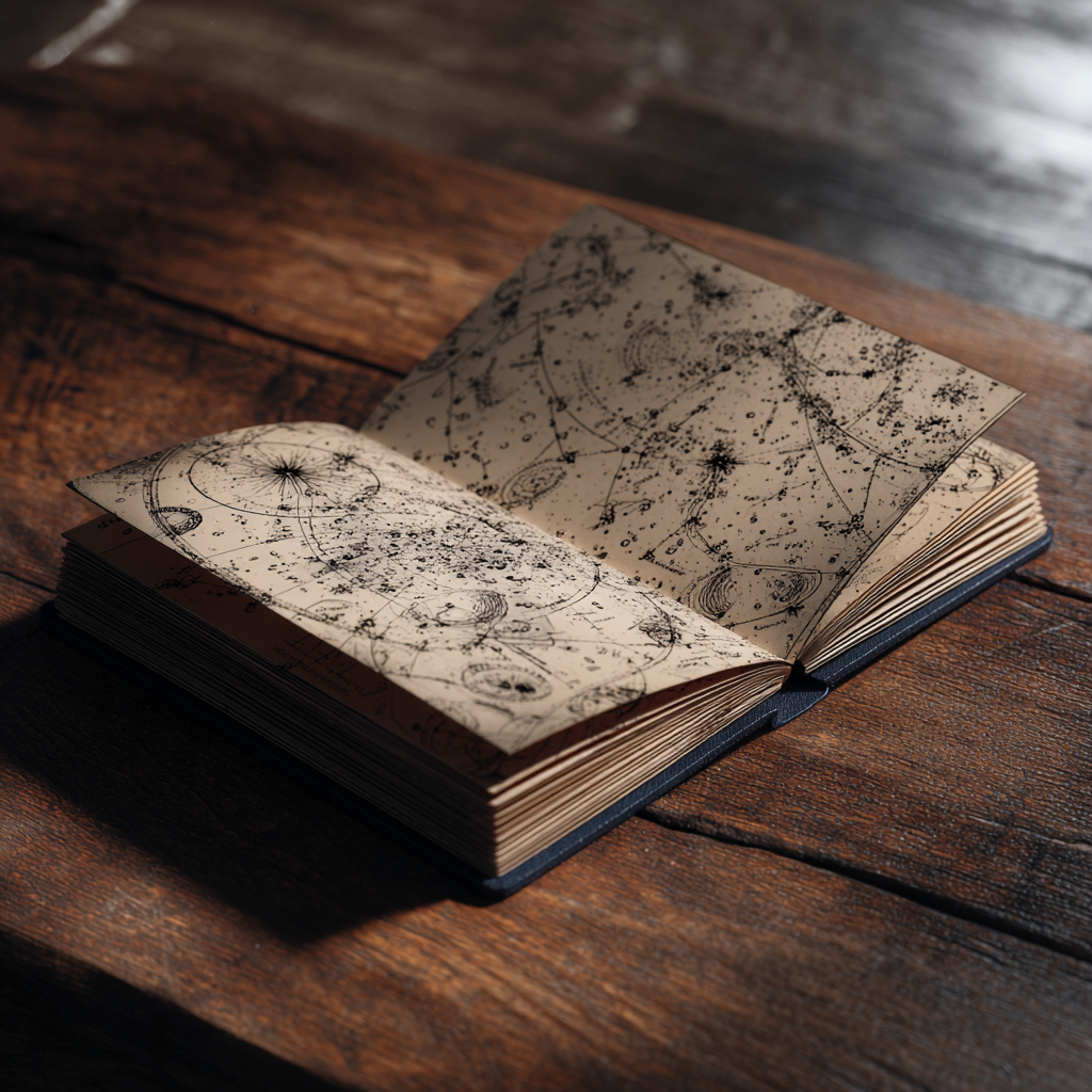 A journal on the table | Source: Midjourney