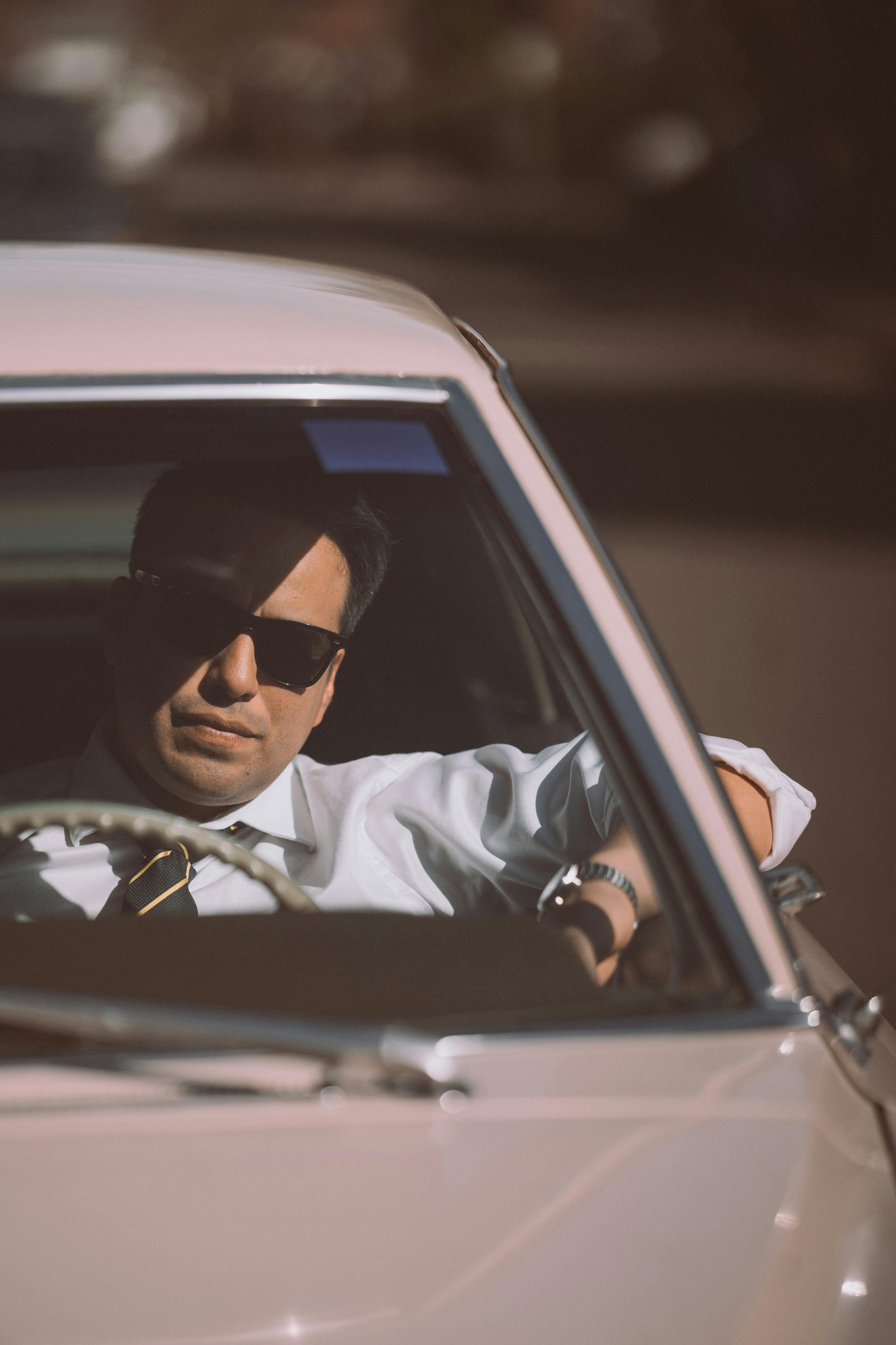 Man in a car | Source: Pexels