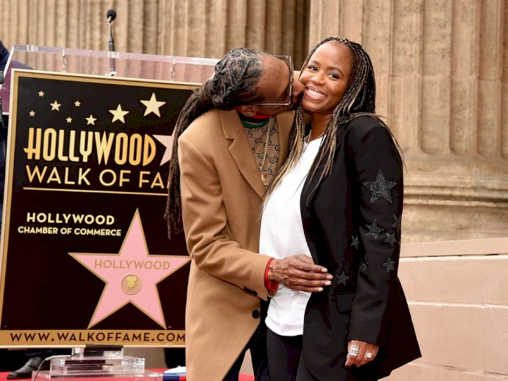 Snoop Dogg, with his wife Shante Broadus, is honored with a star on The Hollywood Walk Of Fame on Hollywood Boulevard on November 19, 2018 in Los Angeles, California. | Photo by Kevin Winter/Getty Images
