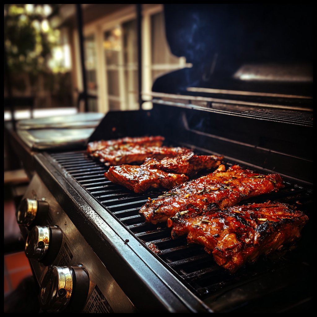 Food on a barbecue | Source: Midjourney