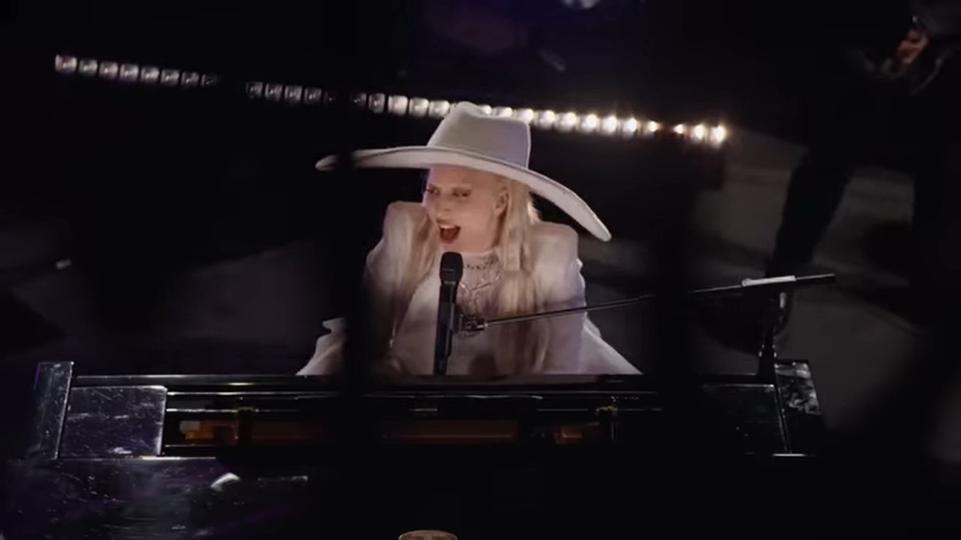 Lady Gaga pays tribute to New Orleans | Source: YouTube/NFL