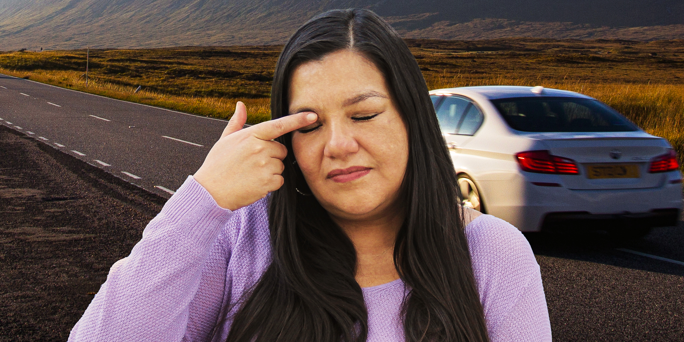 A woman standing near her car | Source: Shutterstock