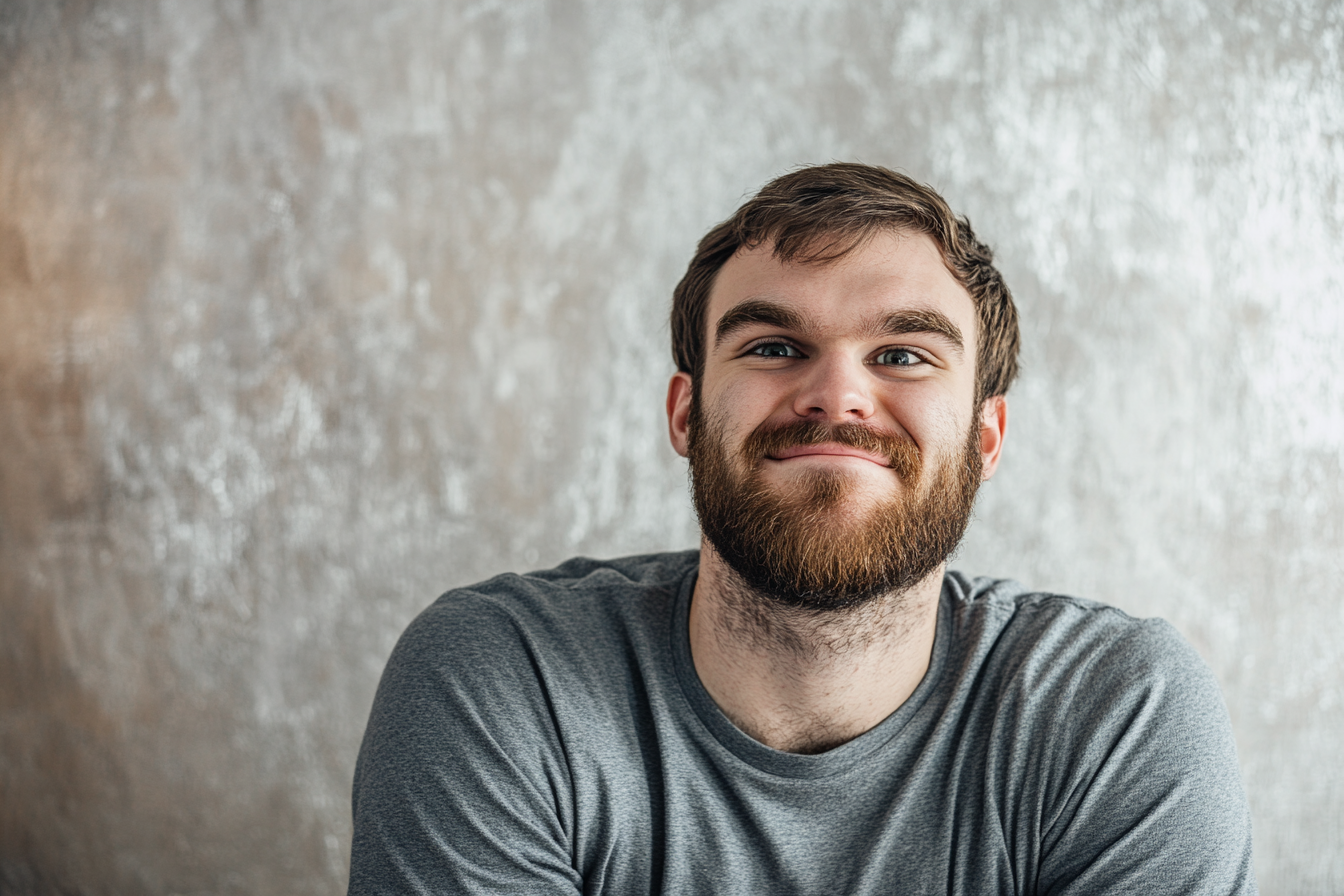 A smiling man | Source: Midjourney